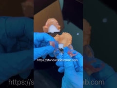 FDA کوبالت کروم ساختار شفاف زیبایی بخش