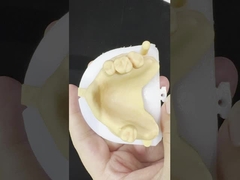 فلز آلیاژ قطعی کوبالت کروم دندانهای مصنوعی Ivoclar Scheftner Framewrok فلزی راحت